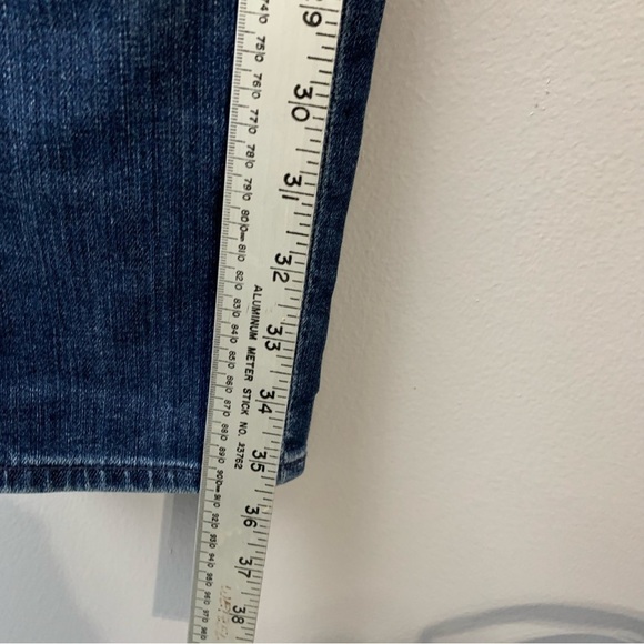 AG Adriano Goldschmied the Stevie Ankle slim straight leg‎ blue jean. Size 28R - Picture 7 of 11